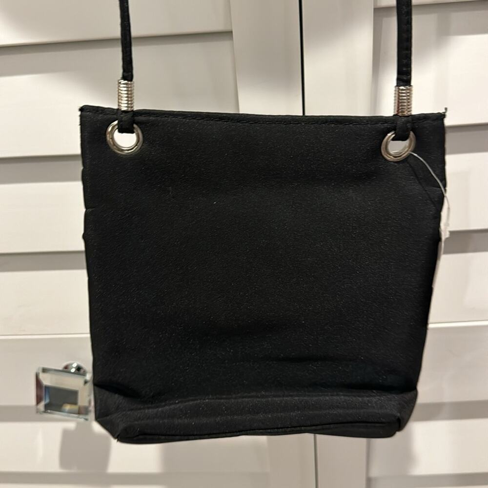 Non branded NWT Combo Shoulder and Crossbody Bag in black. - Picture 5 of 12